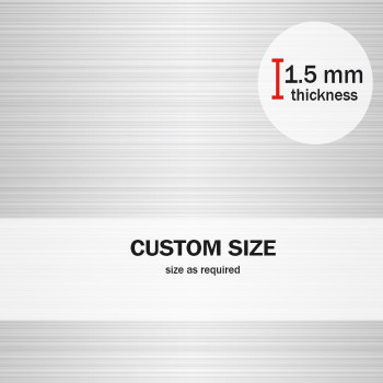 Aluminium Sheet Custom Size (1.5mm Thickness)
