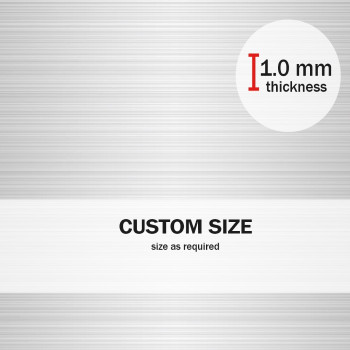 Aluminium Sheet Custom Size (1.0mm Thickness)
