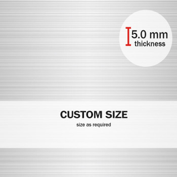 Aluminium Sheet Custom Size (5.0mm Thickness)