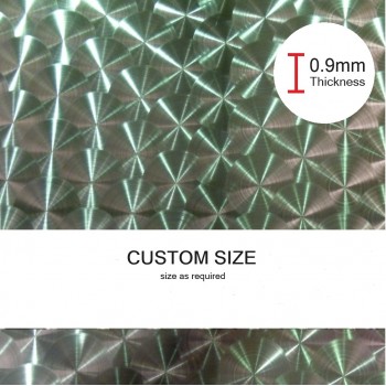Circle Stainless Steel Splashback Custom Size (0.9mm Thickness)