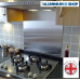 Stainless Steel Splashback Custom Size (0.9mm Thickness) Stainless Steel Splashback Custom Size (0.9mm Thickness)