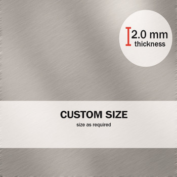 Stainless Steel Sheet Custom Size (2.0mm Thickness) Stainless Steel Sheet Custom Size (2.0mm Thickness)